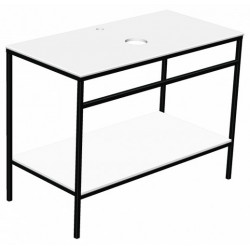 Консоль напольная Radostone Laura 100x49 черная