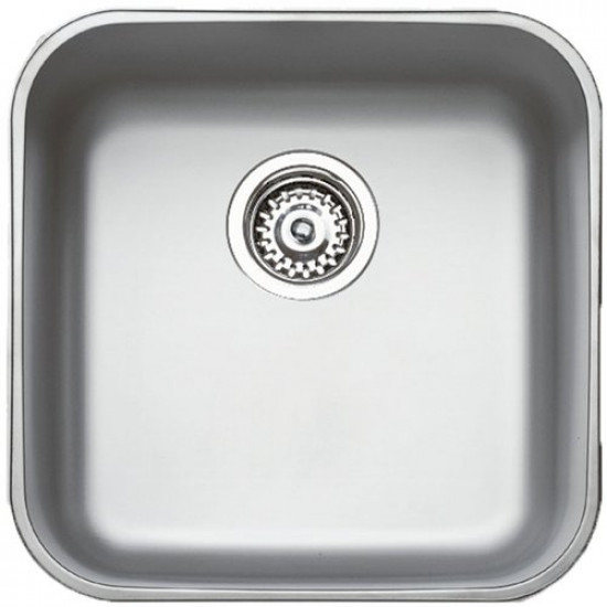 Кухонная мойка Teka BASICO BE 400 1B MAT 43,6x43,6 хром Кухонная мойка Teka BASICO BE 400 1B MAT 43,6x43,6 хром