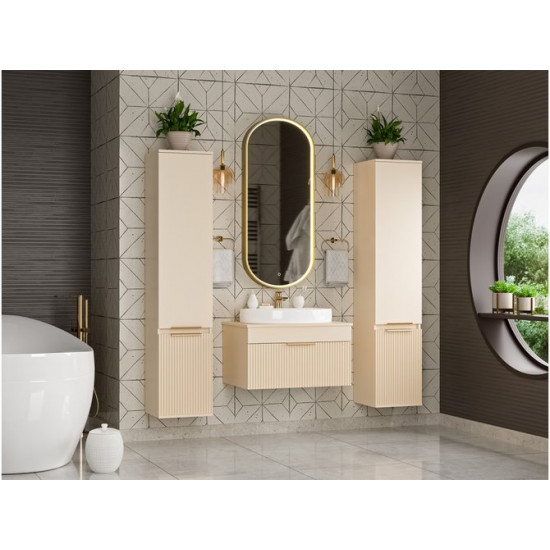 Пенал Brevita Enfida-35 левый бежевый Пенал Brevita Enfida-35 левый бежевый