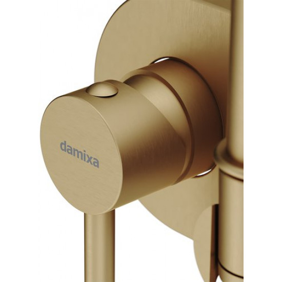 Смеситель RedBlu by Damixa Option с гигиеническим душем 214000000 бронза Смеситель RedBlu by Damixa Option с гигиеническим душем 214000000 бронза