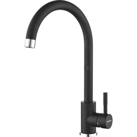 Смеситель для кухни Gran-Stone ARK 308 черный