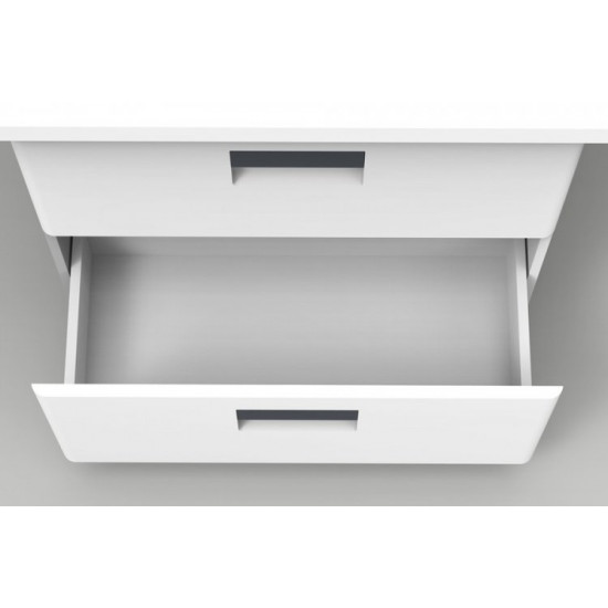 Тумба под  умывальник АВН 80 Сорренто 115.03 белый/серый