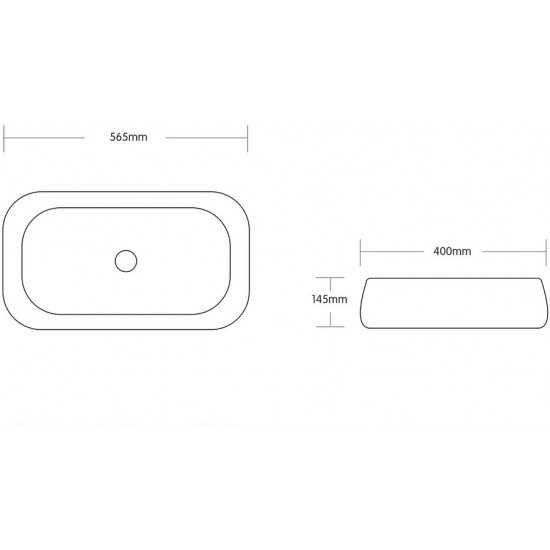 Умывальник накладной Cerutti SPA CR0086 MMW1 56,5x40 мрамор белый матовый