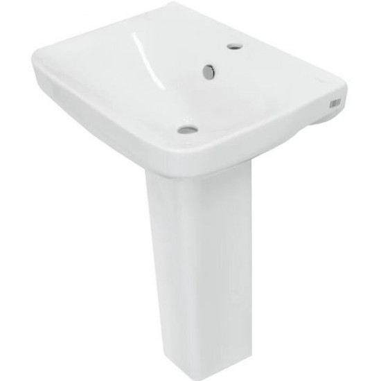 Умывальник пьедестальный Sanita Next 61x45,4 белый
