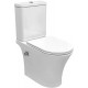 Унитаз напольный Roxen Urban Bidet 600190-01X белый SoftClose