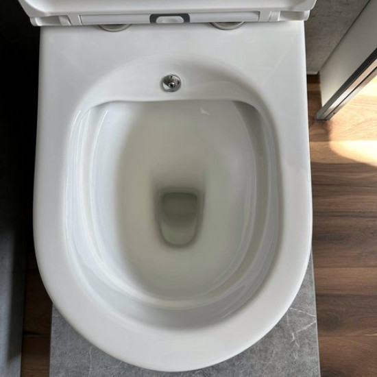 Унитаз напольный Roxen Urban Bidet 600190-01X белый SoftClose