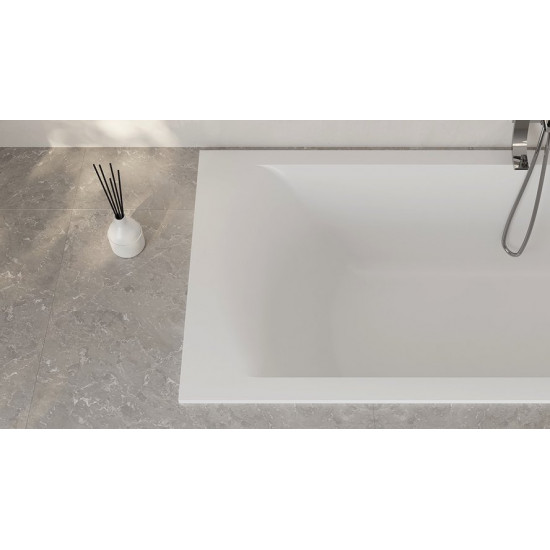 Ванна из искусственного камня Salini Cascata Kit 104313G 170x75 S-Sense, белый глянцевый Ванна из искусственного камня Salini Cascata Kit 104313G 170x75 S-Sense, белый глянцевый