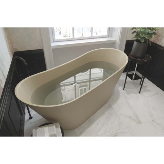 Ванна каменная Holbi Afina 161x66 SC цветная матовая RAL