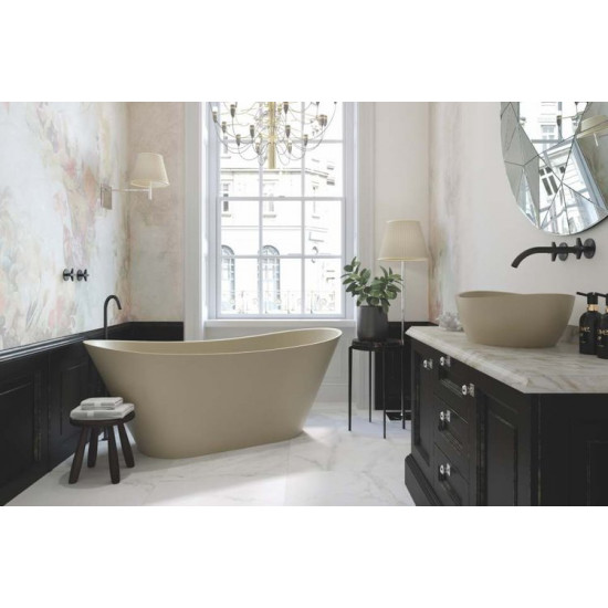 Ванна каменная Holbi Afina 161x66 SC цветная матовая RAL