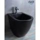 Биде напольное GID BDN-36BM 36,5x56 черный матовый