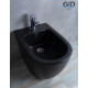 Биде напольное GID BDN-36BM 36,5x56 черный матовый