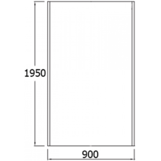 Боковая стенка Jacob Delafon CONTRA E22FC90-GA 90