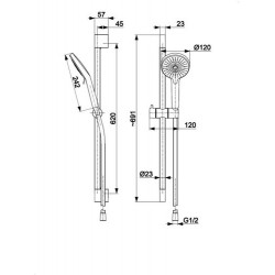 Дешевой гарнитур Armatura Otava 841-345-00 хром Дешевой гарнитур Armatura Otava 841-345-00 хром