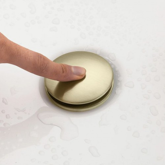 Донный клапан для умывальника Calani золото