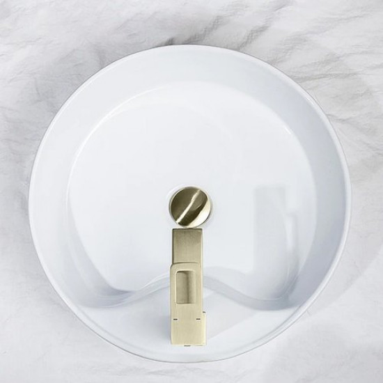 Донный клапан для умывальника Calani золото