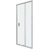 Душевая дверь Niagara Eco NG-631-9A 90x190 стекла прозрачные. профиль хром