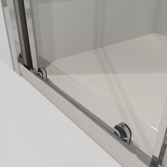 Душевая дверь Niagara Eco NG-631-9A 90x190 стекла прозрачные. профиль хром Душевая дверь Niagara Eco NG-631-9A 90x190 стекла прозрачные. профиль хром