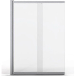 Душевая шторка Adema NFA-612 80x140 прозрачное стекло / профиль хром