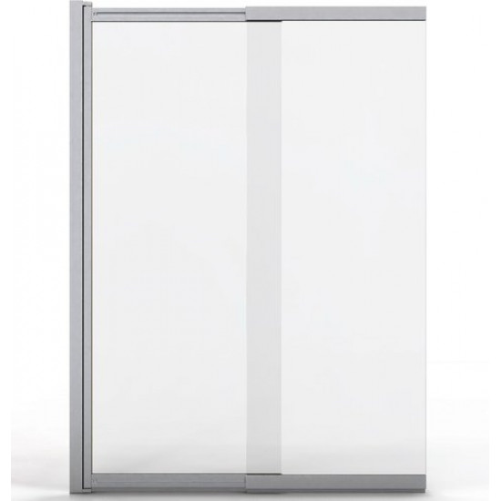 Душевая шторка Adema NFA-612 80x140 прозрачное стекло / профиль хром