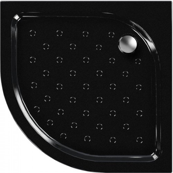 Душевой поддон Метакам Classic Black N 90x90 черный