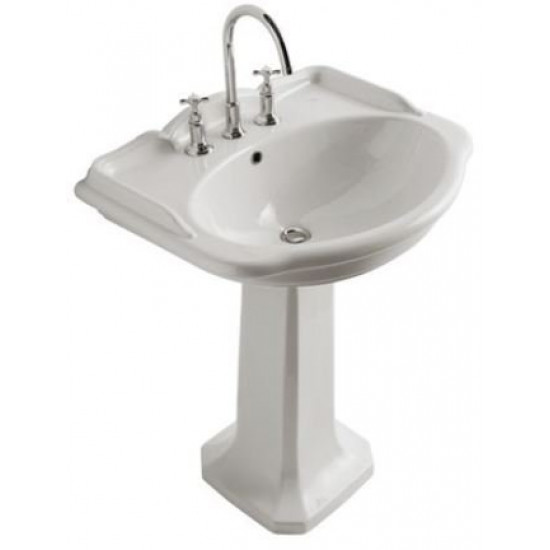 Пьедестал для умывальника Globo Paestum PA005BI белый