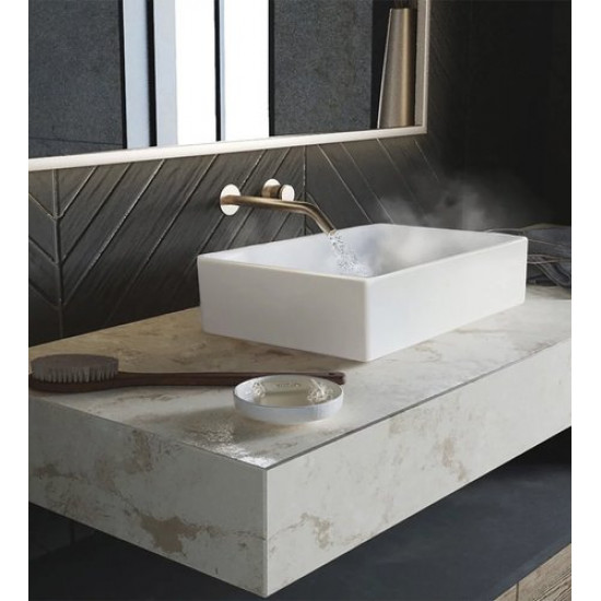 Умывальник Sanita Luxe Novel Slim 40x34,9 белый