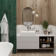 Умывальник накладной Lavinia Boho Bathroom Sink 33311102 48x31 белый глянец Умывальник накладной Lavinia Boho Bathroom Sink 33311102 48x31 белый глянец