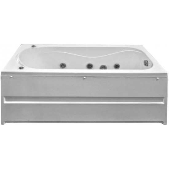 Ванна акриловая BAS Атланта 170x70 с каркасом