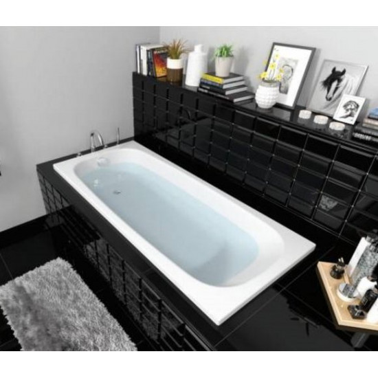 Ванна акриловая Berges NELU 170x75 белая