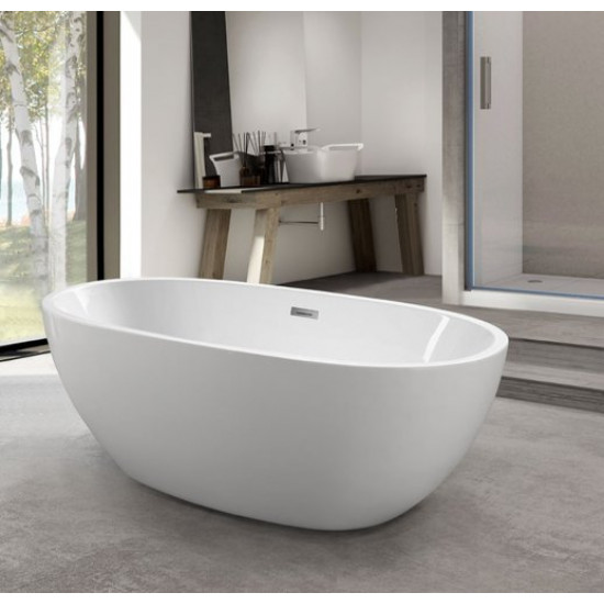 Ванна акриловая Vincea Vincea VBT-509 165x75 белая