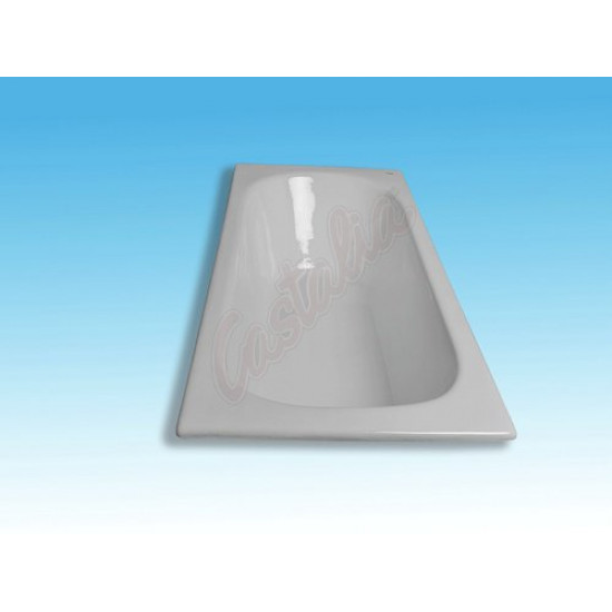 Ванна чугунная Castalia 130x70 с ножками