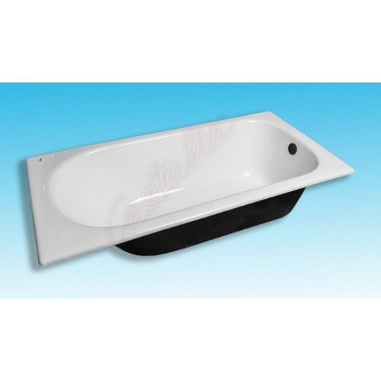 Ванна чугунная Castalia 130x70 с ножками