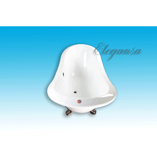 Ванна чугунная Elegansa Taiss Chrome 180x80