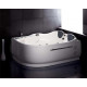 Ванна гидромассажная Eago AM124JDCW1Z 180*120 (левая)