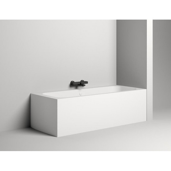 Ванна из искусственного камня Salini Orlanda Axis Kit S-Sense 103311G 190x80 белый глянец Ванна из искусственного камня Salini Orlanda Axis Kit S-Sense 103311G 190x80 белый глянец