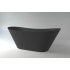 Ванна каменная Holbi Afina 161x66 SC черная матовая