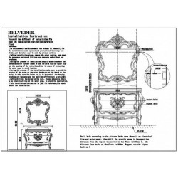 Зеркало Tessoro Belvedere
