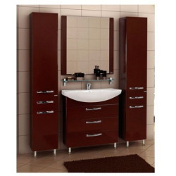 Зеркало Акватон Ария 80 коричневое