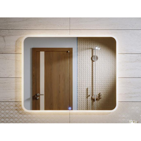 Зеркало Юввис Лион Z 600x600 LED touch control