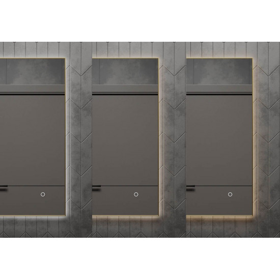 Зеркало Roxen Frida 120х70 в металлической раме Зеркало Roxen Frida 120х70 в металлической раме