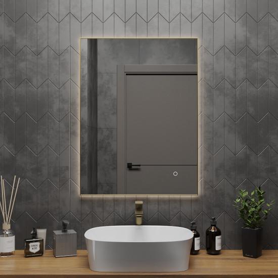 Зеркало Roxen Frida 60х80 в металлической раме Зеркало Roxen Frida 60х80 в металлической раме